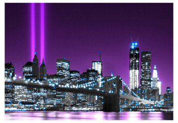 Fototapet - Luminous manhattan - Img 2