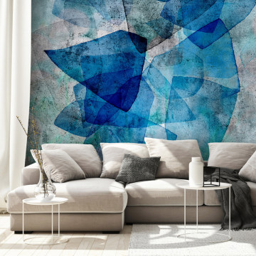 Fototapet - Sapphire Mosaic - Img 1