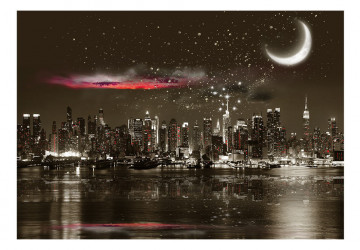 Fototapet - Starry Night Over NY - Img 2
