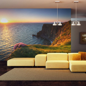 Fototapet - Sunset: Cliffs of Moher, Ireland - Img 1