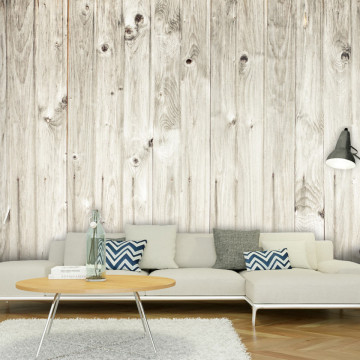 Fototapet - Wood fence - Img 1