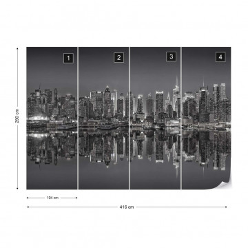 New York – Reflexie în Apă, Alb-Negru - Img 4