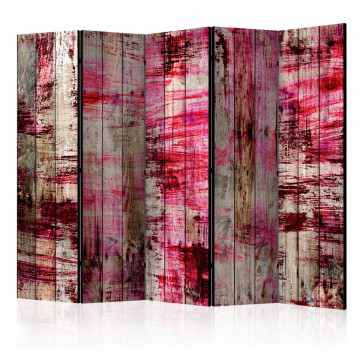 Paravan - Abstract Wood II [Room Dividers] - Img 1