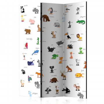 Paravan - animals (for children) [Room Dividers] - Img 1