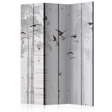 Paravan - Birds on Boards [Room Dividers] - Img 1