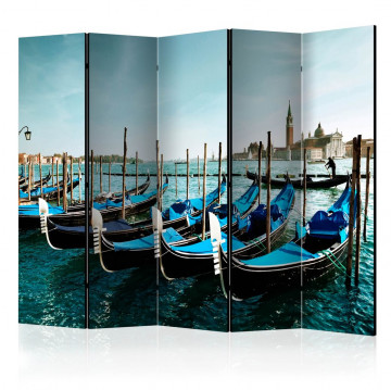 Paravan - Gondolas on the Grand Canal, Venice II [Room Dividers] - Img 1