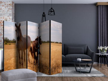 Paravan - Horse and foal II [Room Dividers] - Img 2
