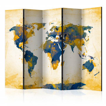 Paravan - Map of the World - Sun and sky II [Room Dividers] - Img 1