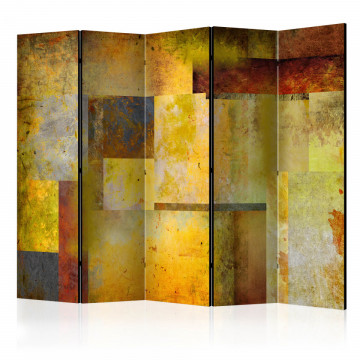 Paravan - Orange Hue of Art Expression II [Room Dividers] - Img 1