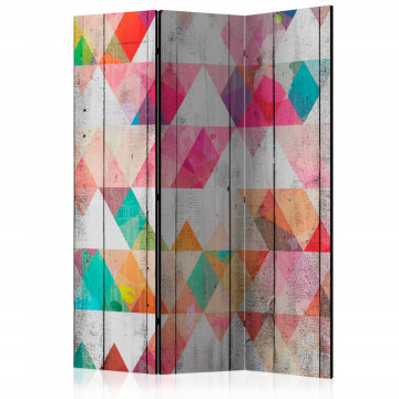 Paravan - Rainbow Triangles [Room Dividers] - Img 1