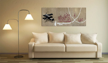 Tablou - Airplane (Bansky) - Img 4