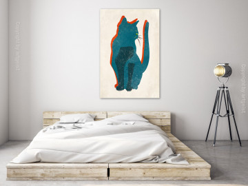 Tablou - Cat's Moods (1 Part) Vertical - Img 1