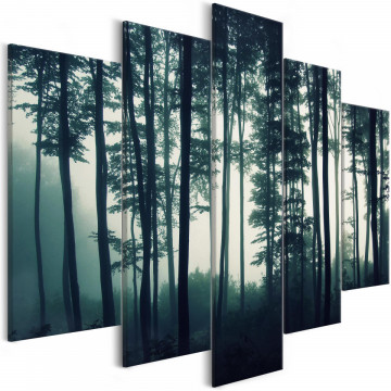 Tablou - Dark Forest (5 Parts) Wide - Img 1