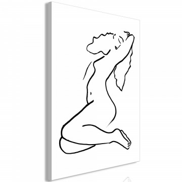 Tablou - Dreamy Lady (1 Part) Vertical - Img 2