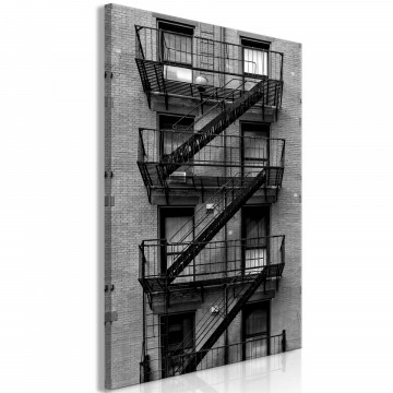 Tablou - Emergency Exit (1 Part) Vertical - Img 1