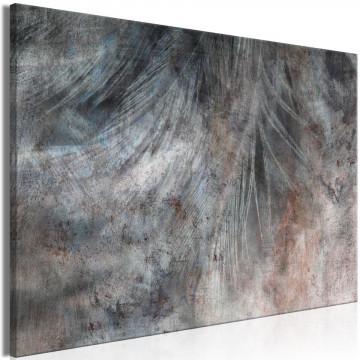 Tablou - Grey Feather (1 Part) Wide - Img 1