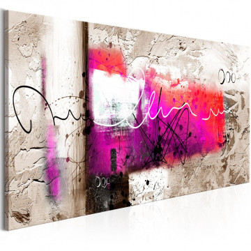 Tablou - Hammer (1 Part) Pink Narrow - Img 1