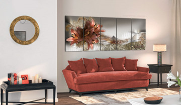 Tablou - Lilies and Abstraction - Img 2