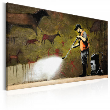 Tablou - Love Plane by Banksy - Img 1