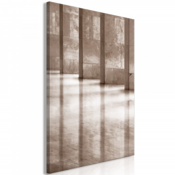 Tablou - Luminous Corridor (1 Part) Vertical - Img 1