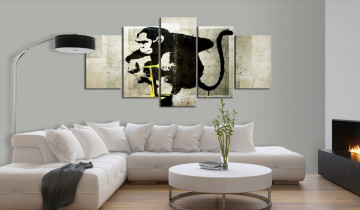 Tablou - Monkey TNT Detonator (Banksy) - Img 4