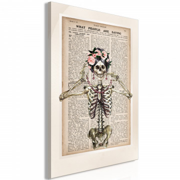 Tablou - Mrs Skeleton (1 Part) Vertical - Img 2