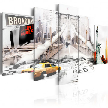 Tablou - New York in the fog - Img 1