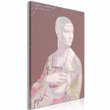 Tablou - Pastel Lady (1 Part) Vertical - Img 1
