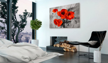 Tablou - Steel Poppies - Img 4