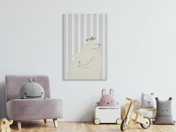 Tablou - Teddy Bear Gourmand (1 Part) Vertical - Img 2