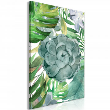 Tablou - Tropical Flora (1 Part) Vertical - Img 1