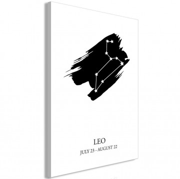 Tablou - Zodiac Signs: Leo (1 Part) Vertical - Img 1