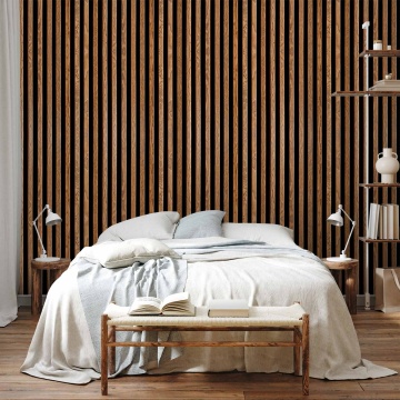 Tapet - Dark Oak Slats - Img 3