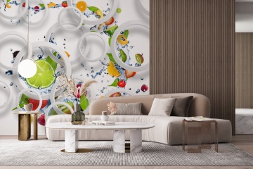Tapet premium Bucatarie cu fructe - Img 3