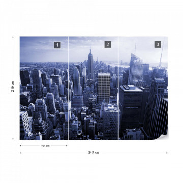 Empire State Building – Vedere de Ansamblu, Albastru - Img 15