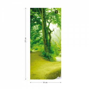 Forest Nature Trees Photo Wallpaper Wall Mural - Img 12