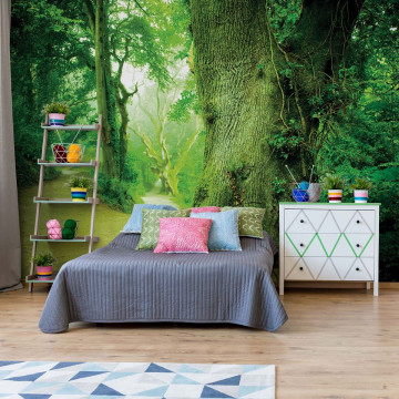 Forest Nature Trees Photo Wallpaper Wall Mural - Img 2