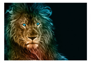 Fototapet - Abstract lion - Img 4