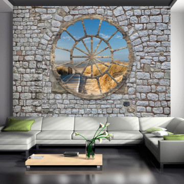 Fototapet autoadeziv - Behind the wall - Img 1