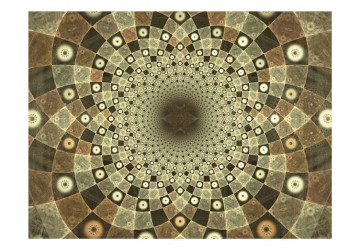 Fototapet - Brown mosaic - Img 2
