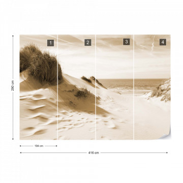 Fototapet - Fereastră spre Mare – Sepia - Img 17