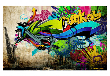 Fototapet - Funky - graffiti - Img 2