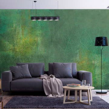Fototapet - Green color explosion - Img 1
