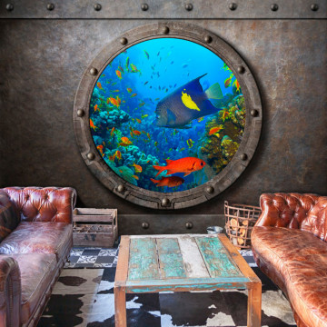Fototapet - Submarine Window - Img 1