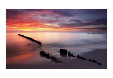 Fototapet - Sunrise over the Baltic Sea - Img 4