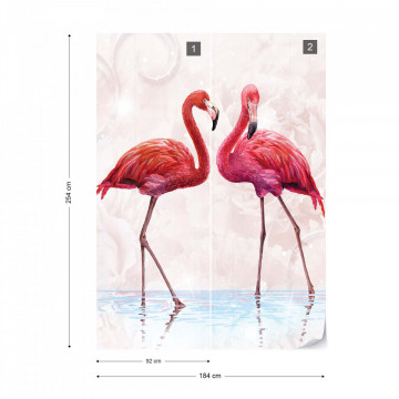 Fototapet Tropical Flamingo - Img 7