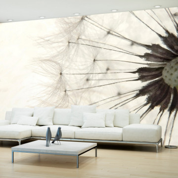 Fototapet - White Dandelion - Img 1