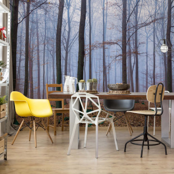 Misty Forest Photo Wallpaper Wall Mural - Img 17