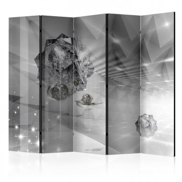 Paravan - Abstract Greyness II [Room Dividers] - Img 1