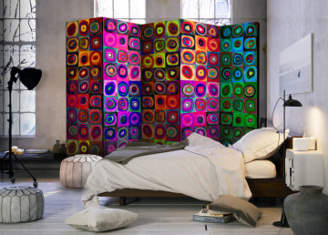 Paravan - Colorful Abstract Art II [Room Dividers] - Img 2